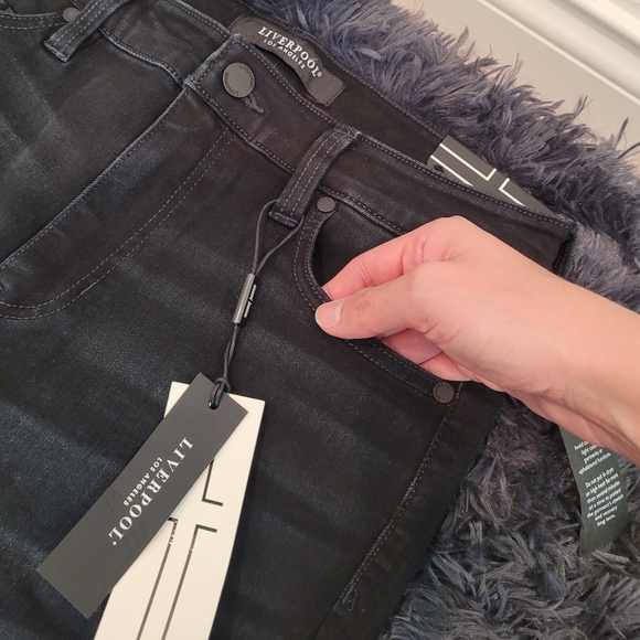 NWT Liverpool Black Jeans - Picture 4 of 9